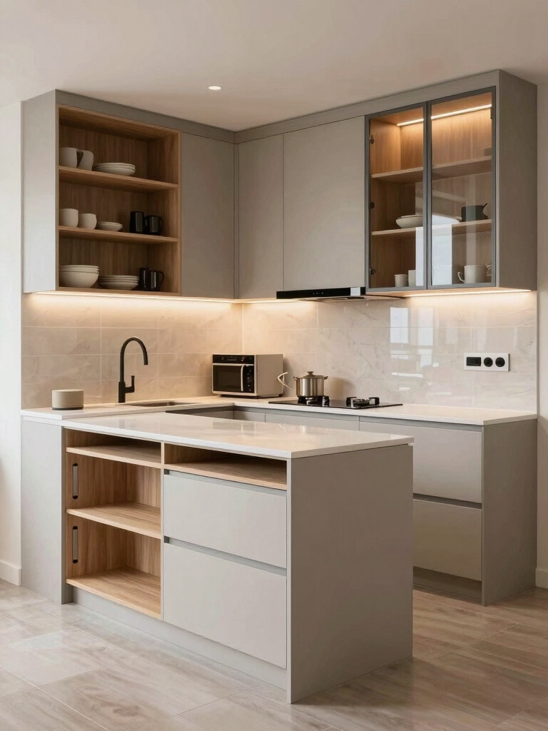 maximize space in kitchens