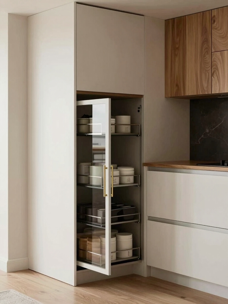maximize tight kitchen storage