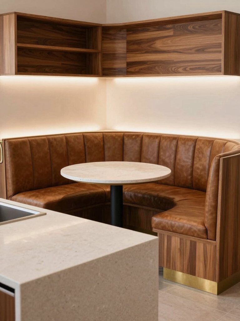 maximizing seating in kitchens