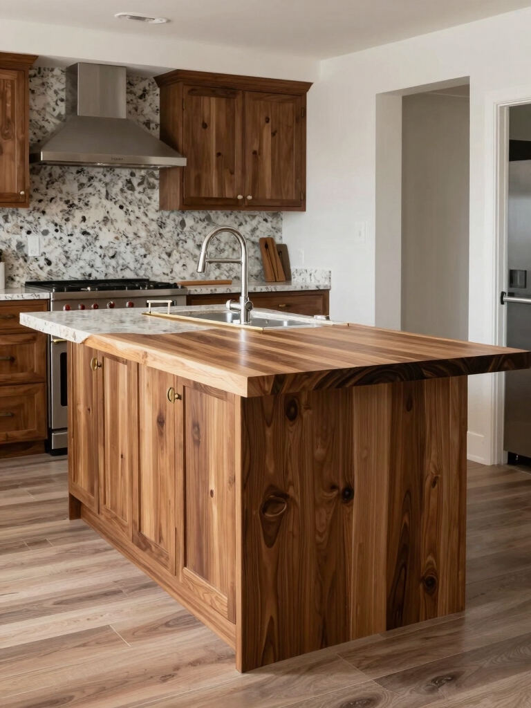 measure kitchen island space
