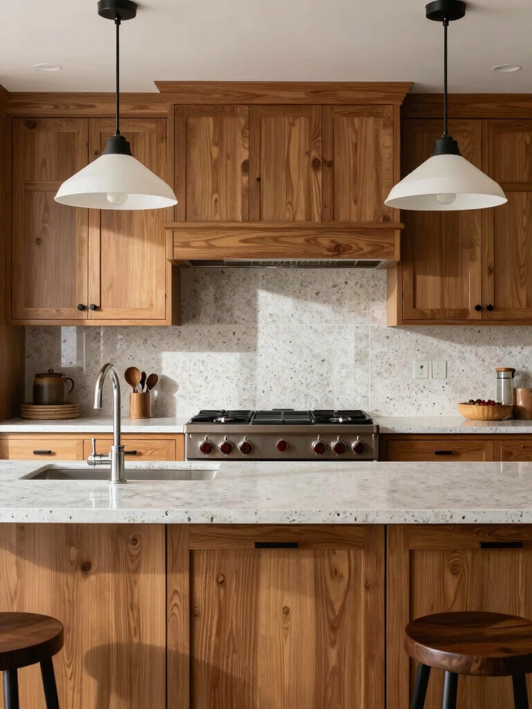 mid century kitchen charm