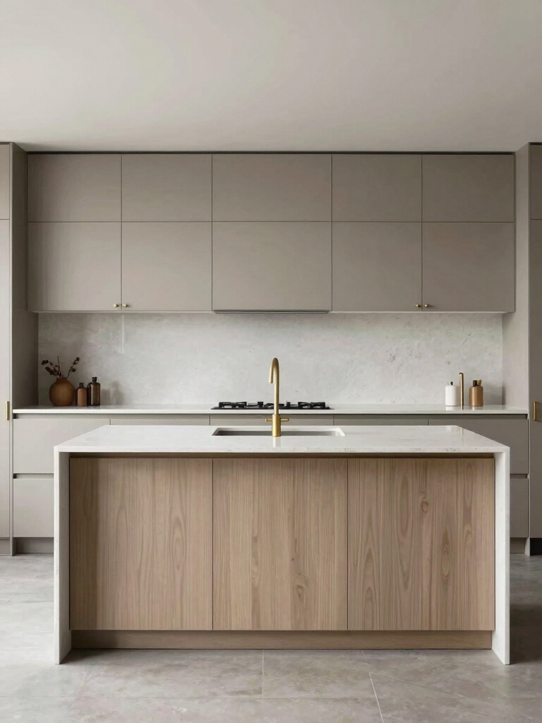 modern uncluttered kitchen design
