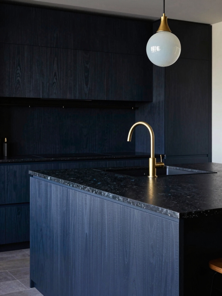 moody midnight blue sophistication