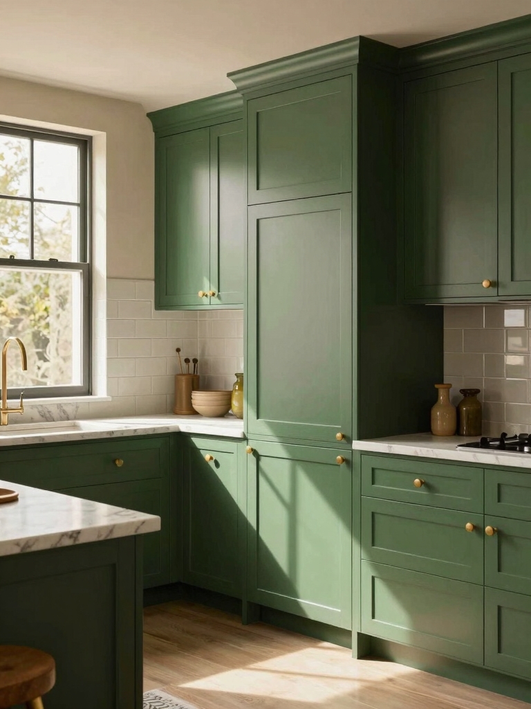 natural light enhances greens