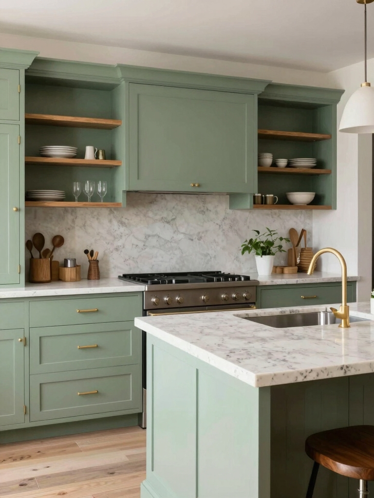 open flow kitchen design