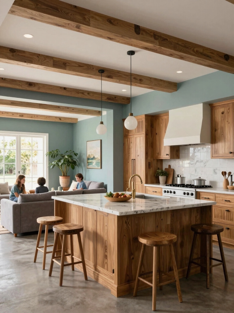 open plan family spaces