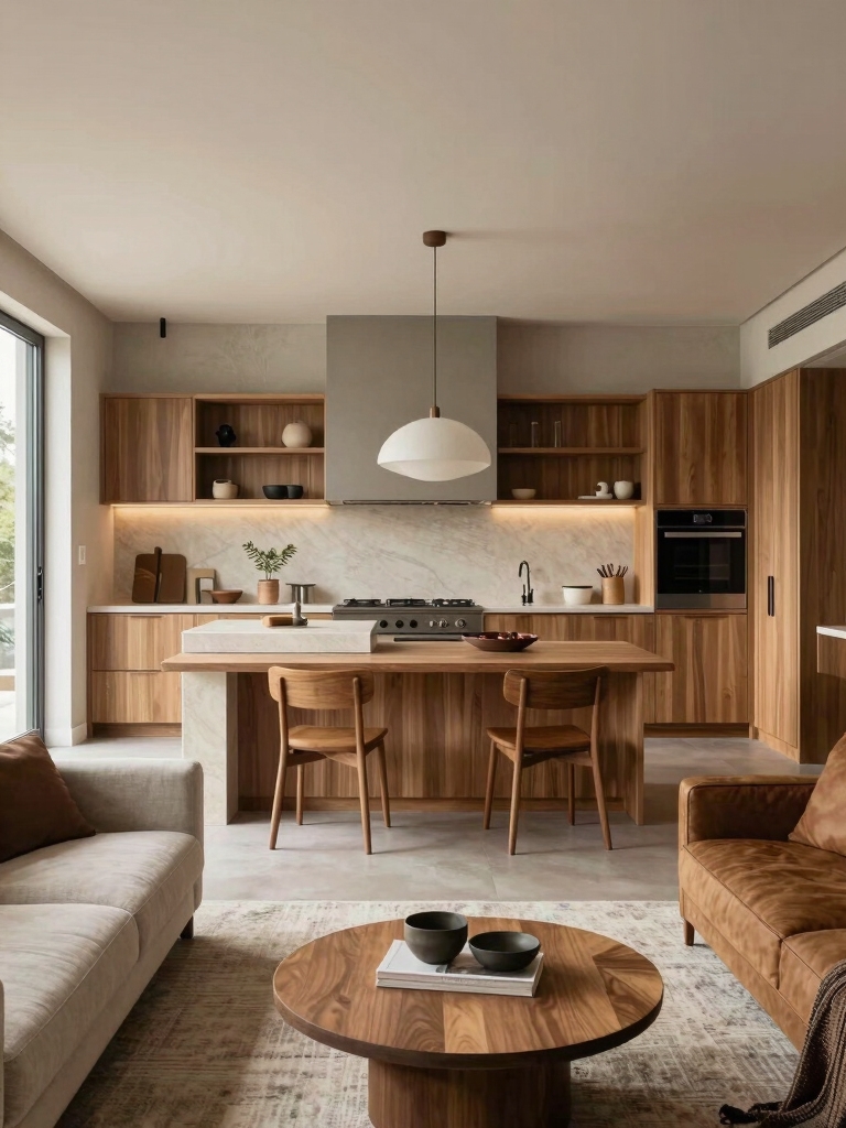 open plan kitchen designs