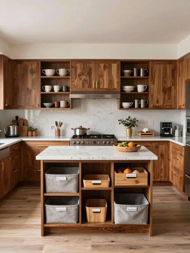 organize kitchen for efficiency