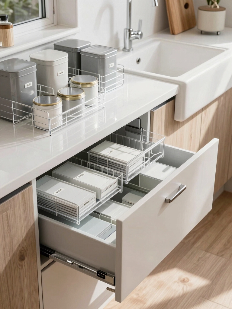 organized kitchens enhance efficiency
