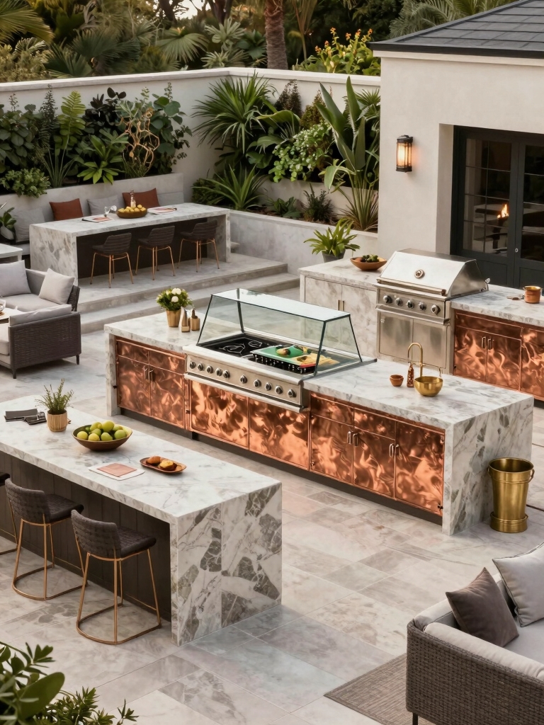 outdoor entertaining kitchen ideas