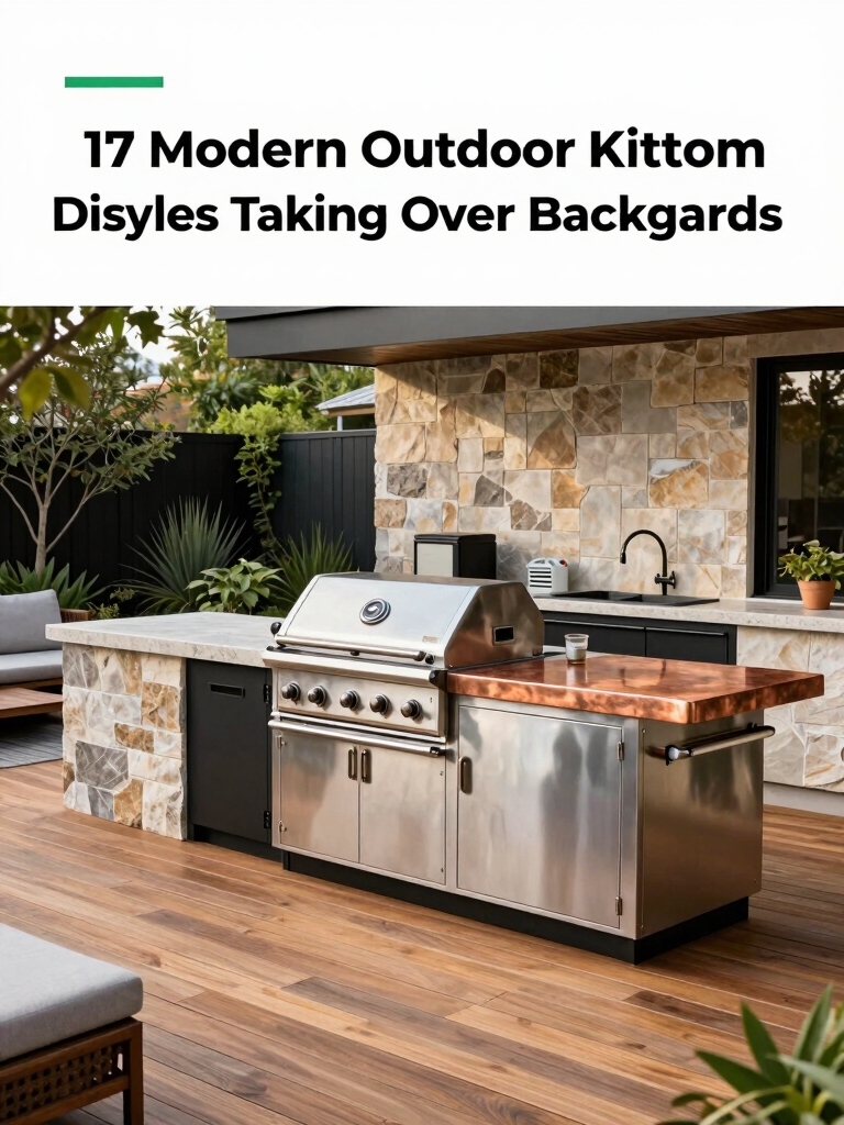 19 Small Outdoor Kitchen Design Tricks That Maximize Every Inch