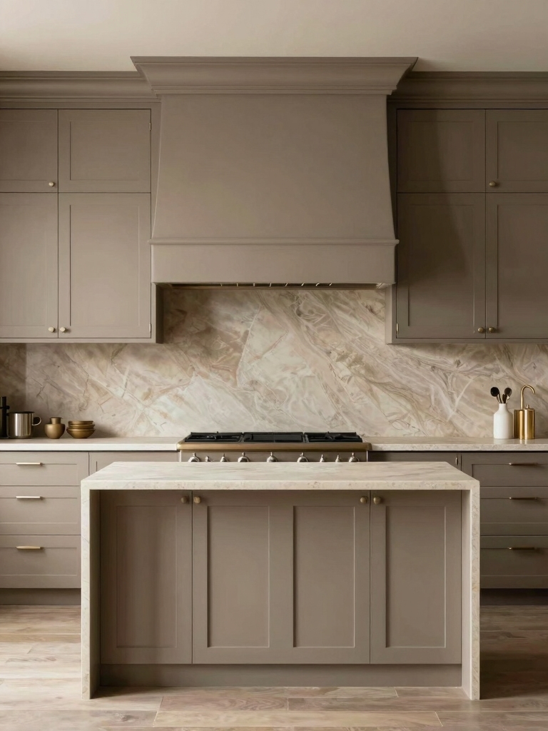 pairing metals with taupe