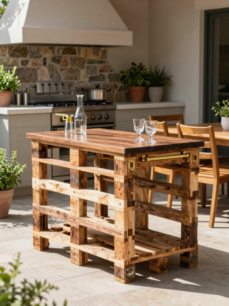 pallet bar cart assembly tips