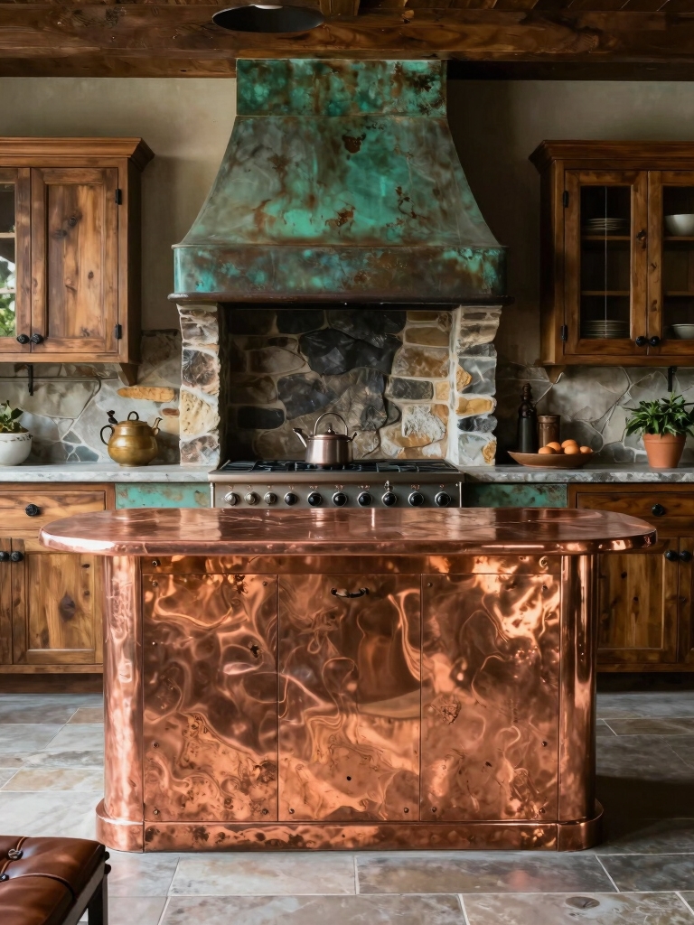 patina enhances copper s beauty