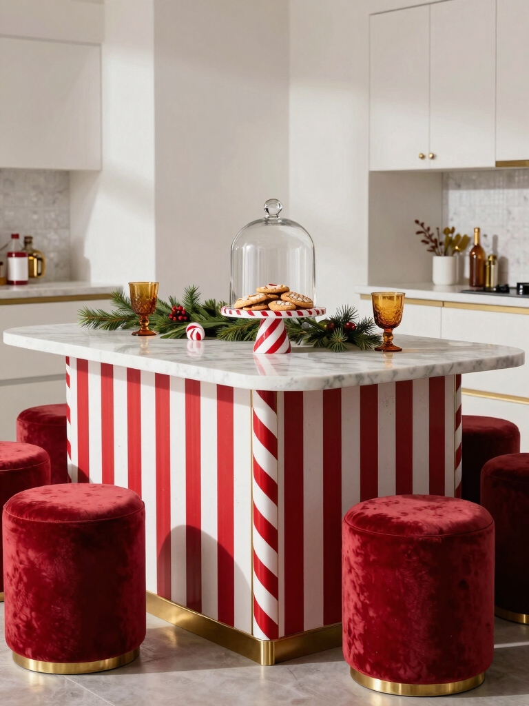 playful holiday kitchen decor