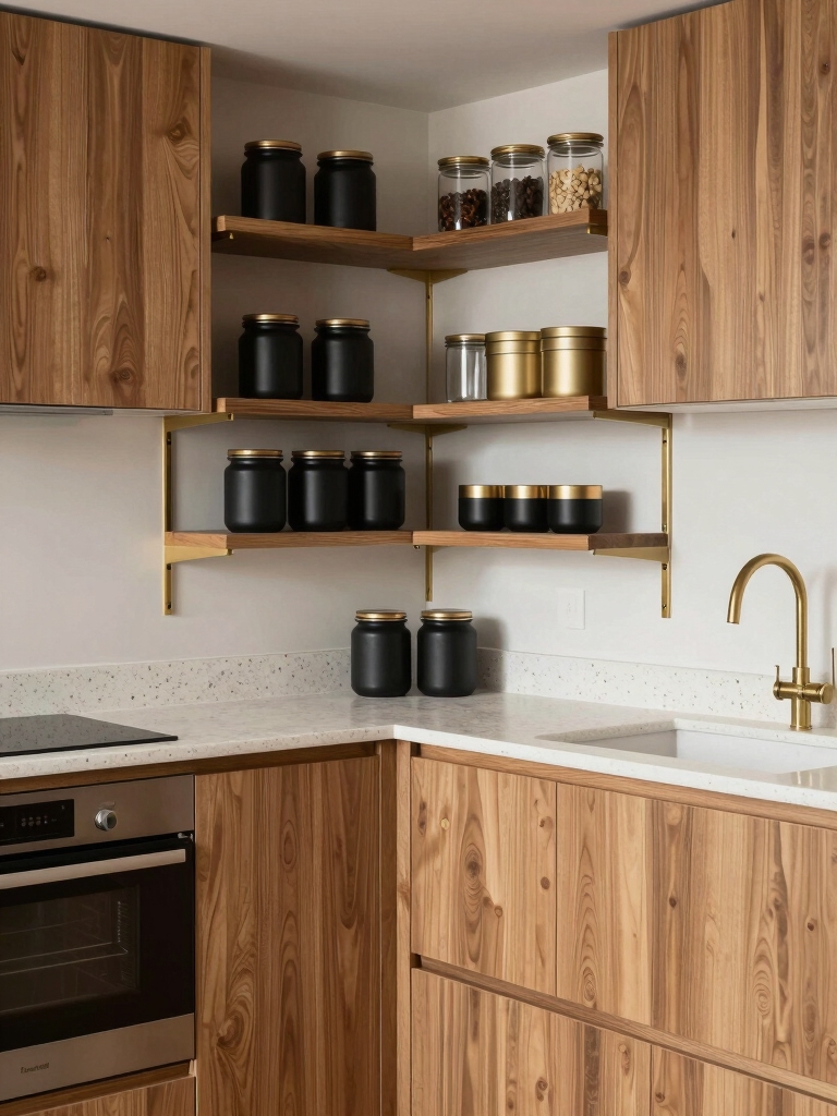 reachable corner shelving solutions