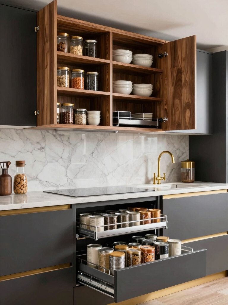 reclaim wasted cabinet space