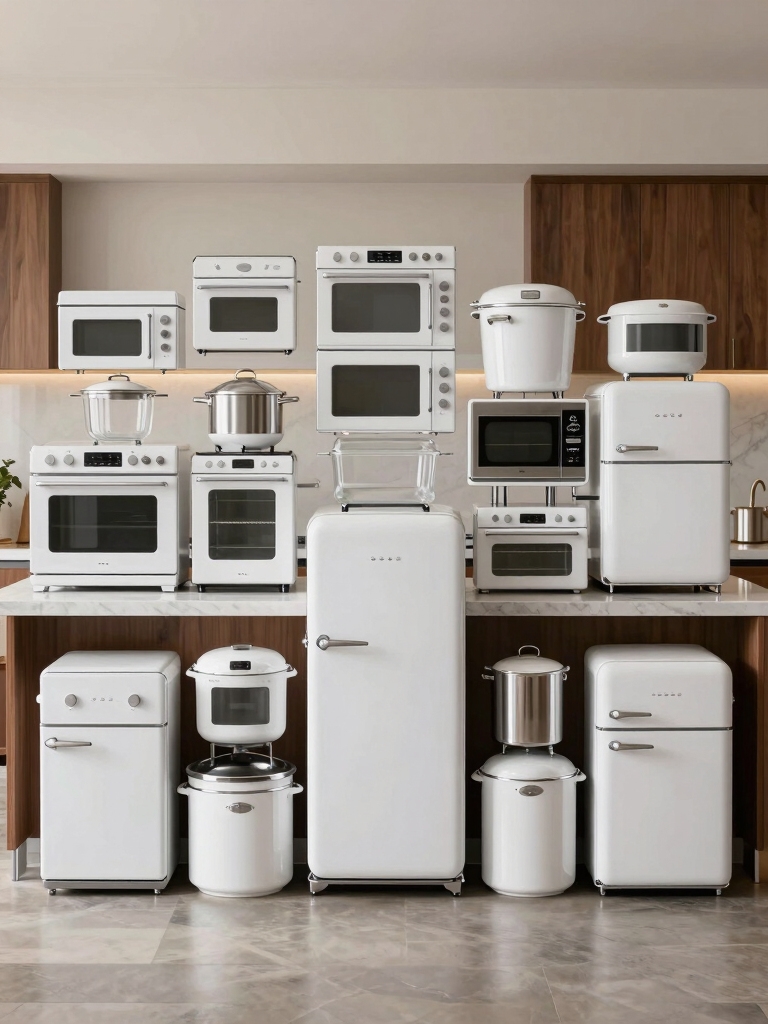 retro white kitchen revival