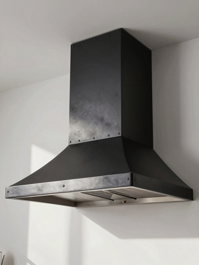 sculptural functional kitchen venting