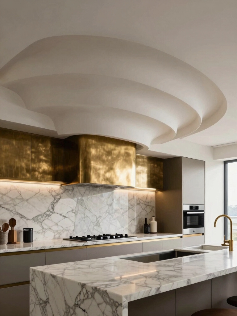 sculptural lighting elevates kitchens