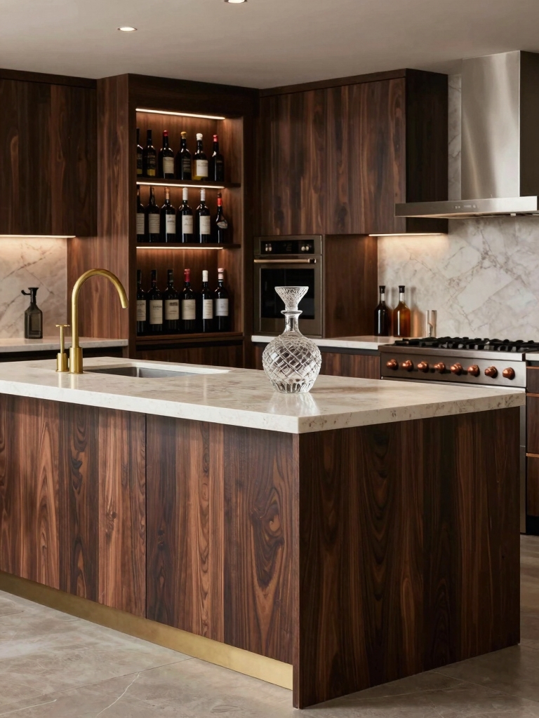 seamless built in beverage stations
