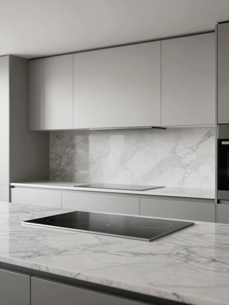 seamless integrated kitchen design