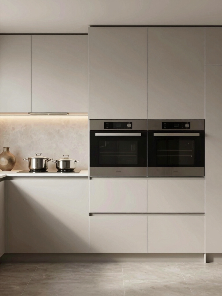 seamless kitchen design aesthetics