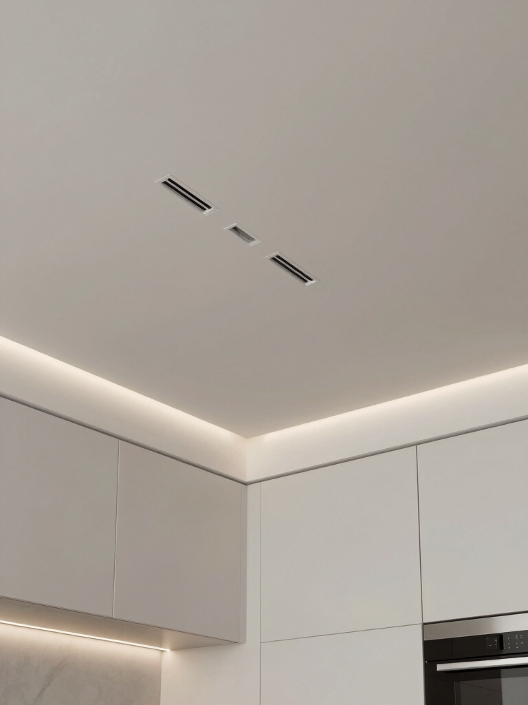 sleek ceilings with airflow