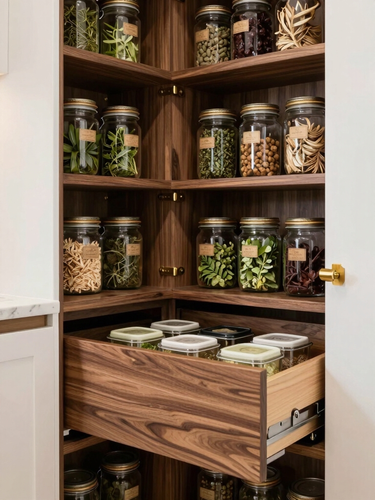 small kitchen pantry solutions