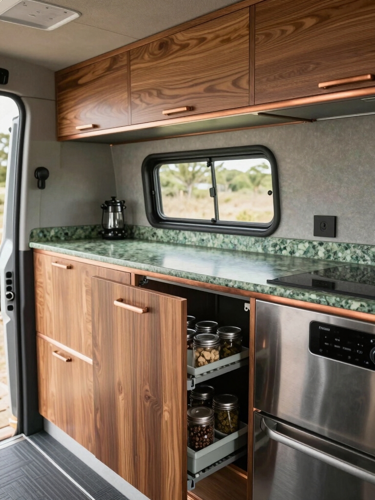 smart storage for vans