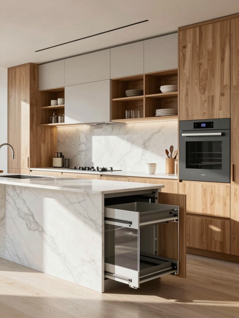 smart storage kitchen design