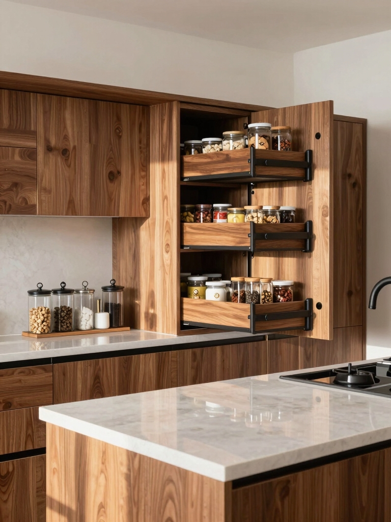 smart stylish kitchen storage