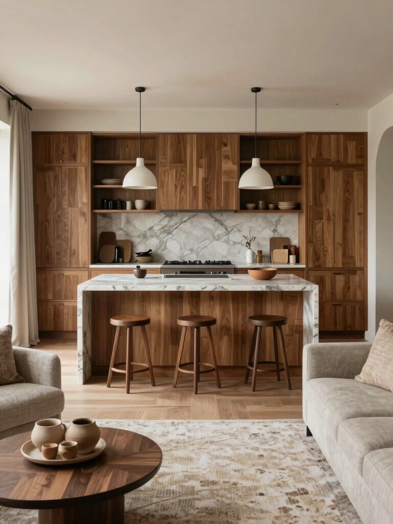 social kitchen island design