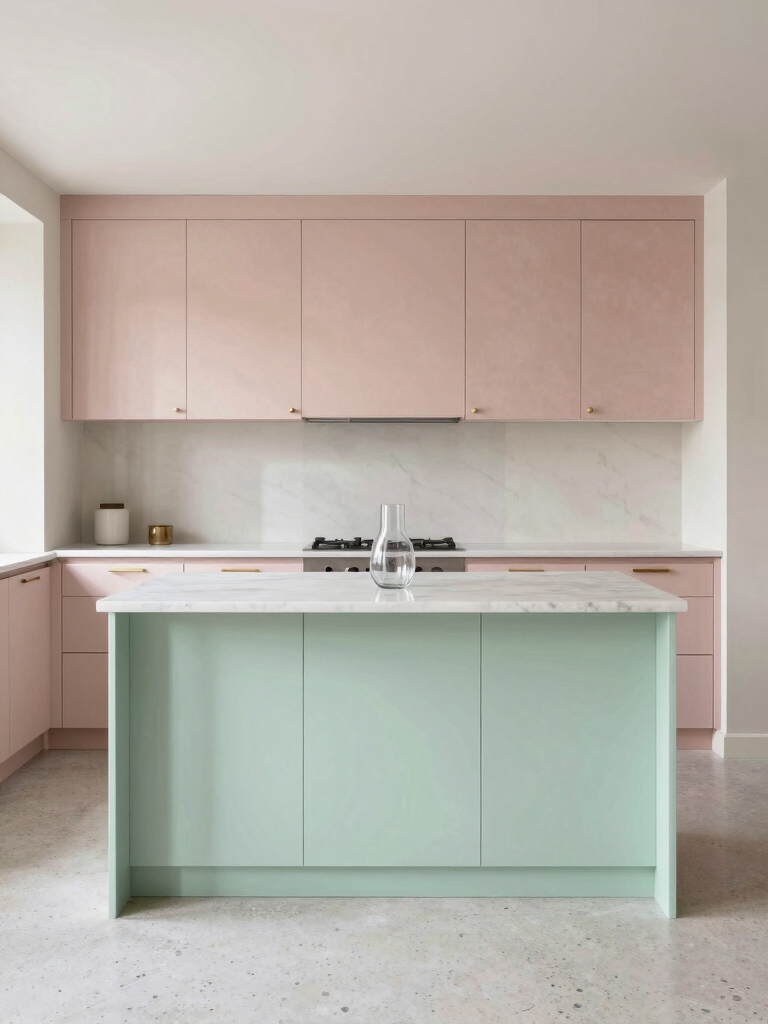 soft pastels enhance space