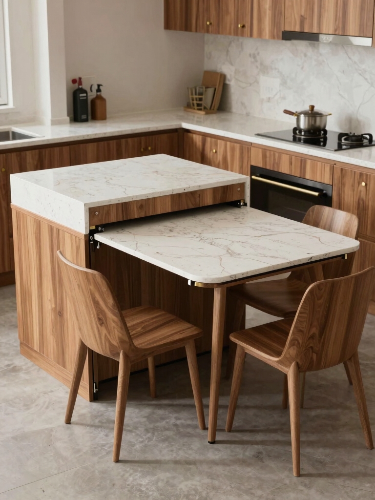 space saving fold away tables