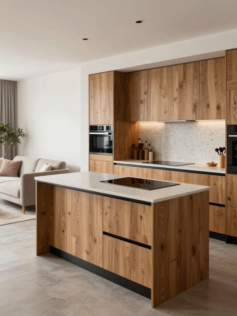 space saving kitchen island design