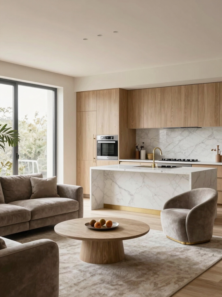 spacious cohesive inviting design