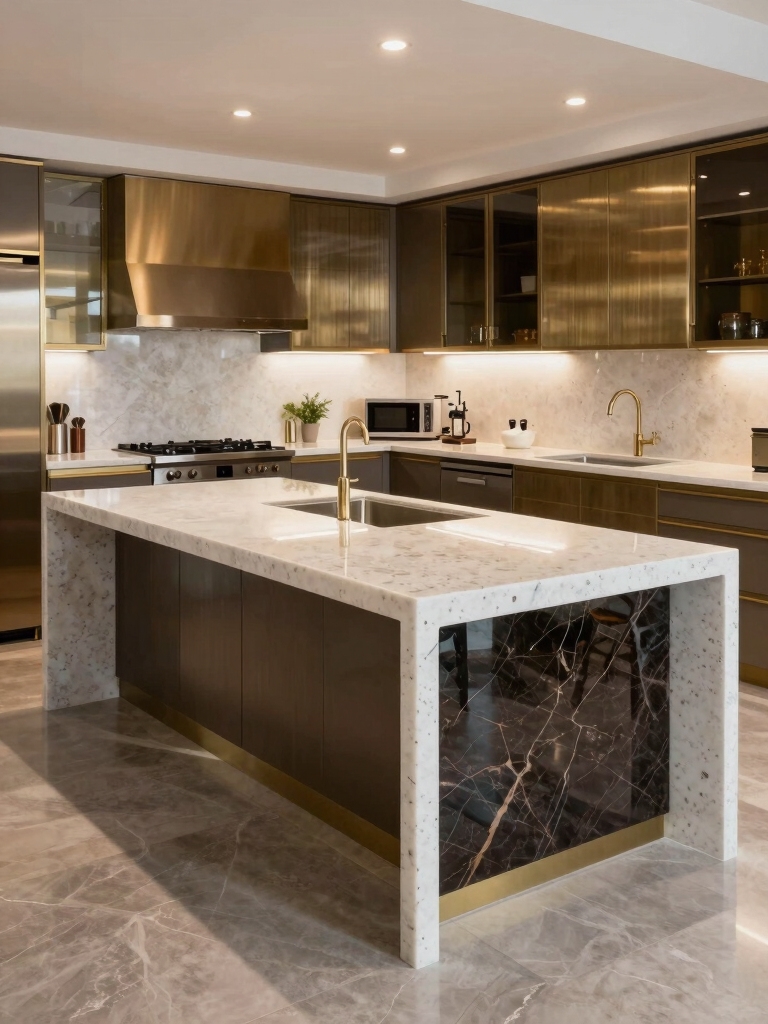 sparkling durable countertop finishes