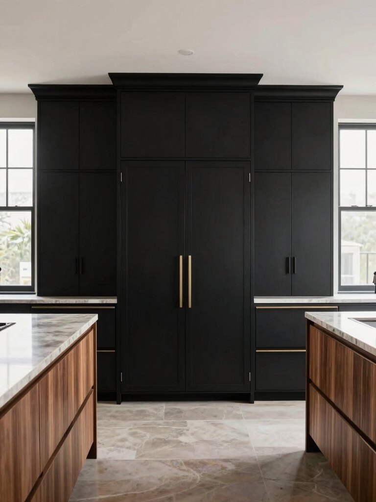 stylish black cabinet options