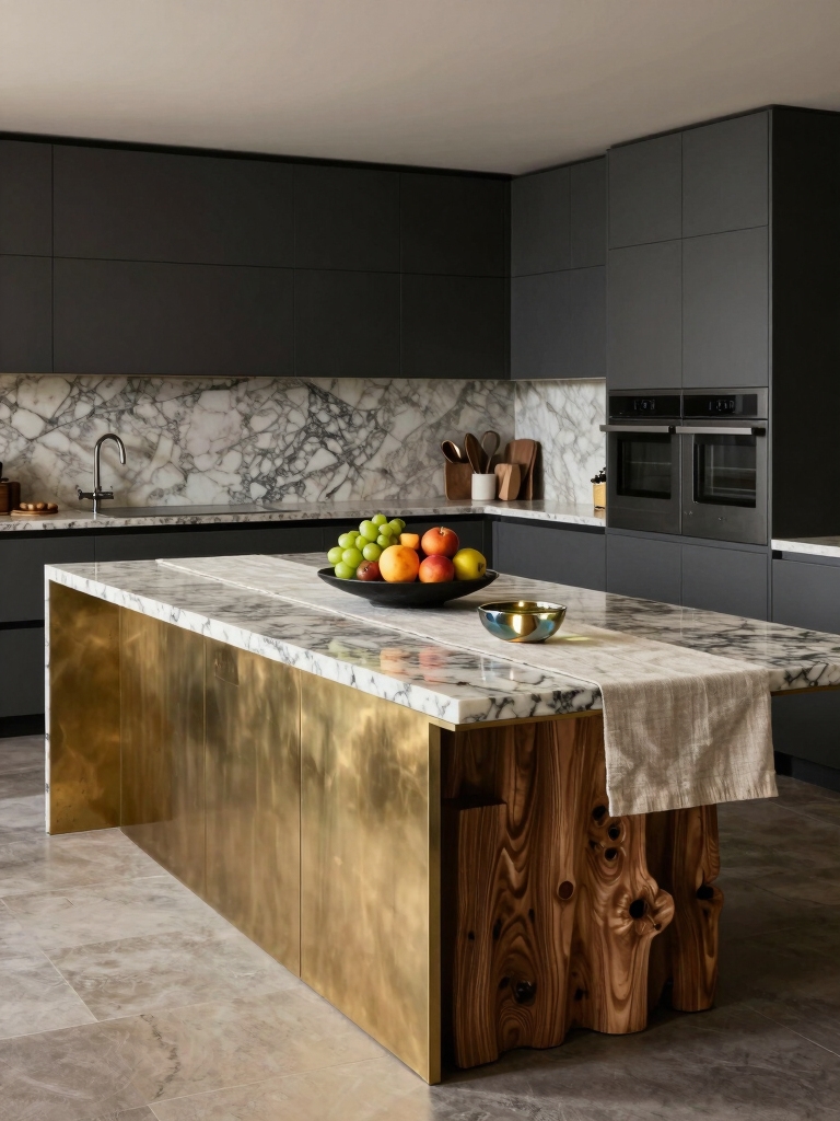 stylish functional kitchen centerpiece