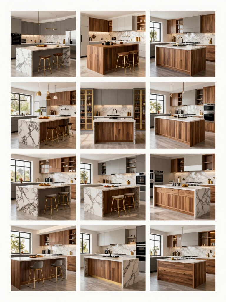 stylish kitchen island designs