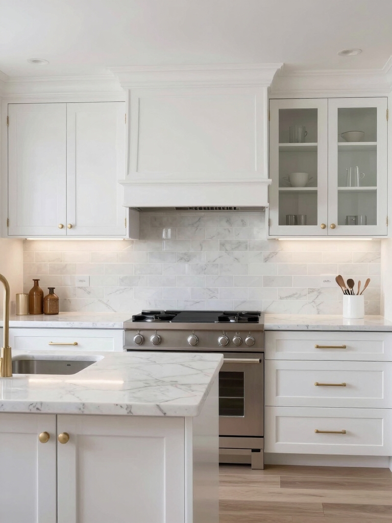 thoughtful backsplash enhances design