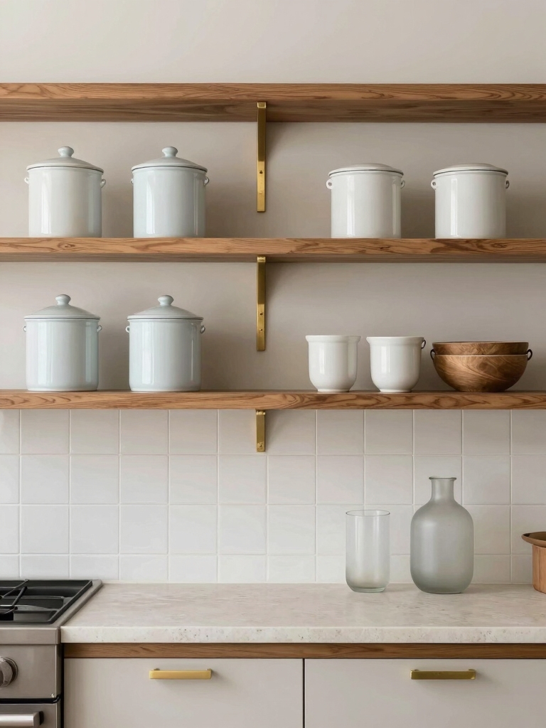thoughtful shelf styling techniques