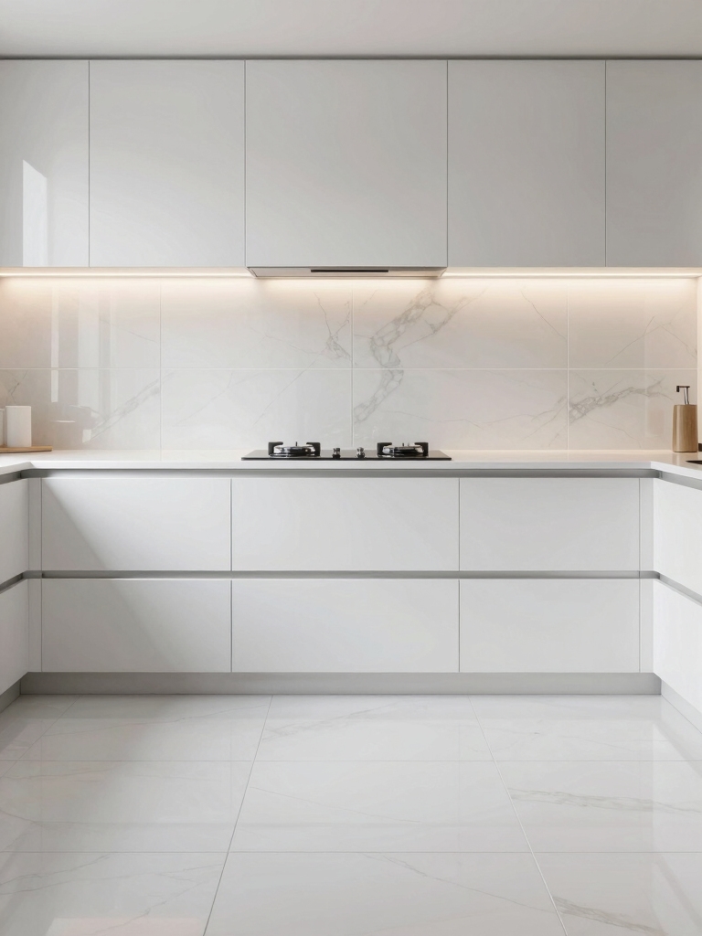 tile size influences space