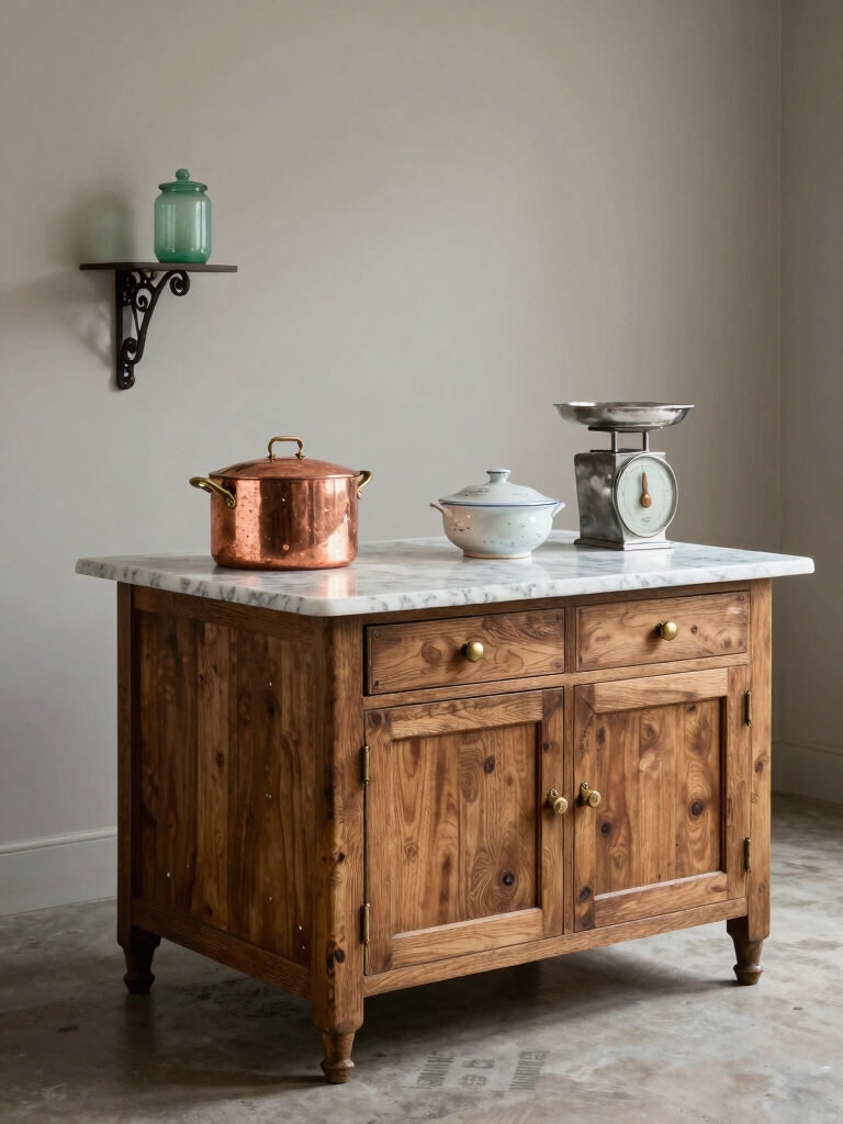timeless antique kitchen islands