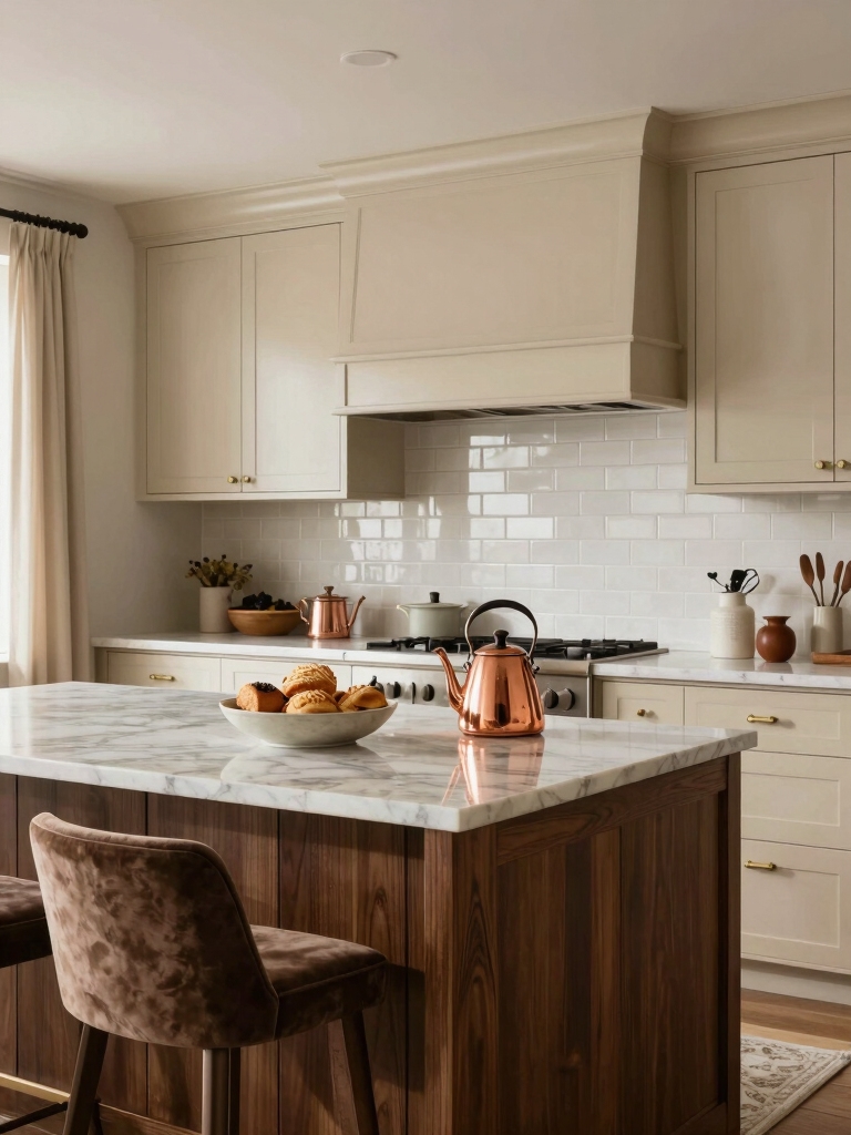 timeless beige kitchen elegance