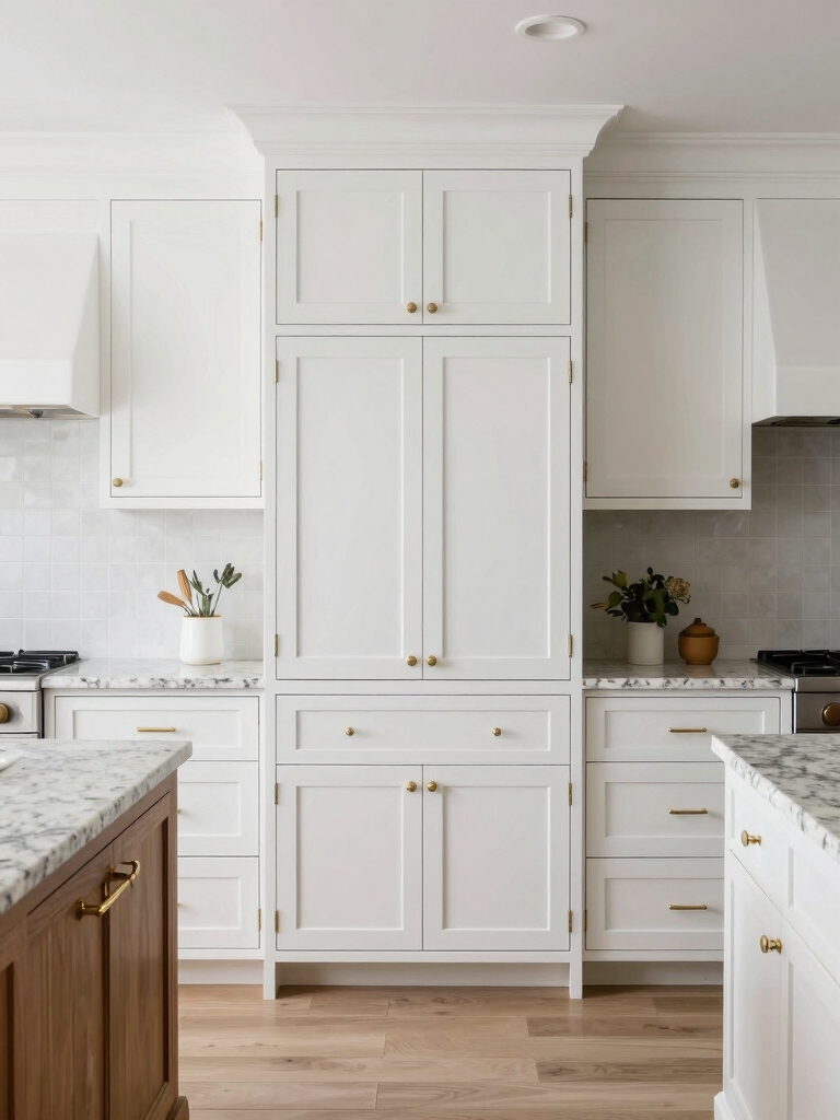 timeless bright farmhouse cabinets
