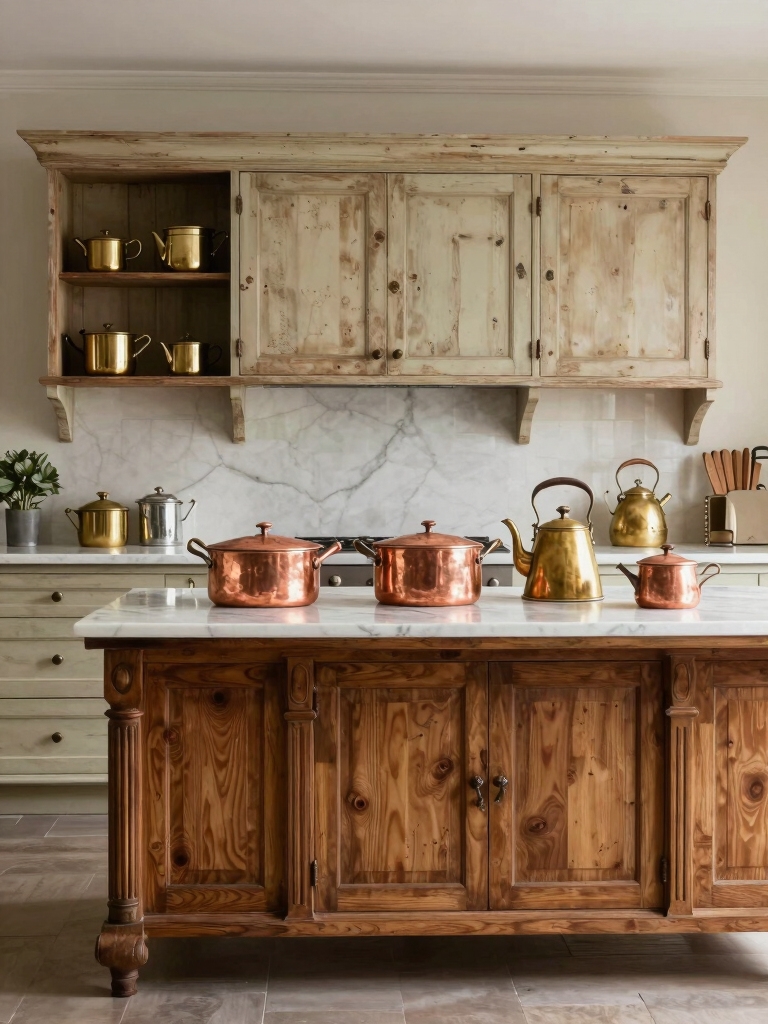 timeless copper and brass