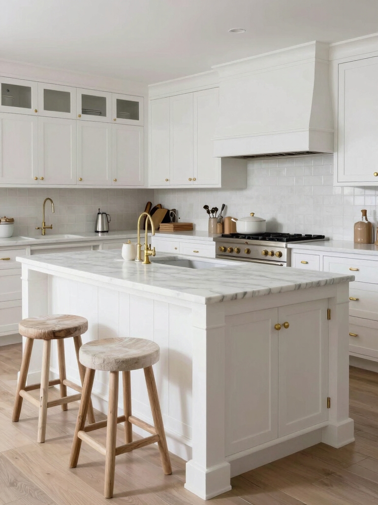 timeless farmhouse kitchen island
