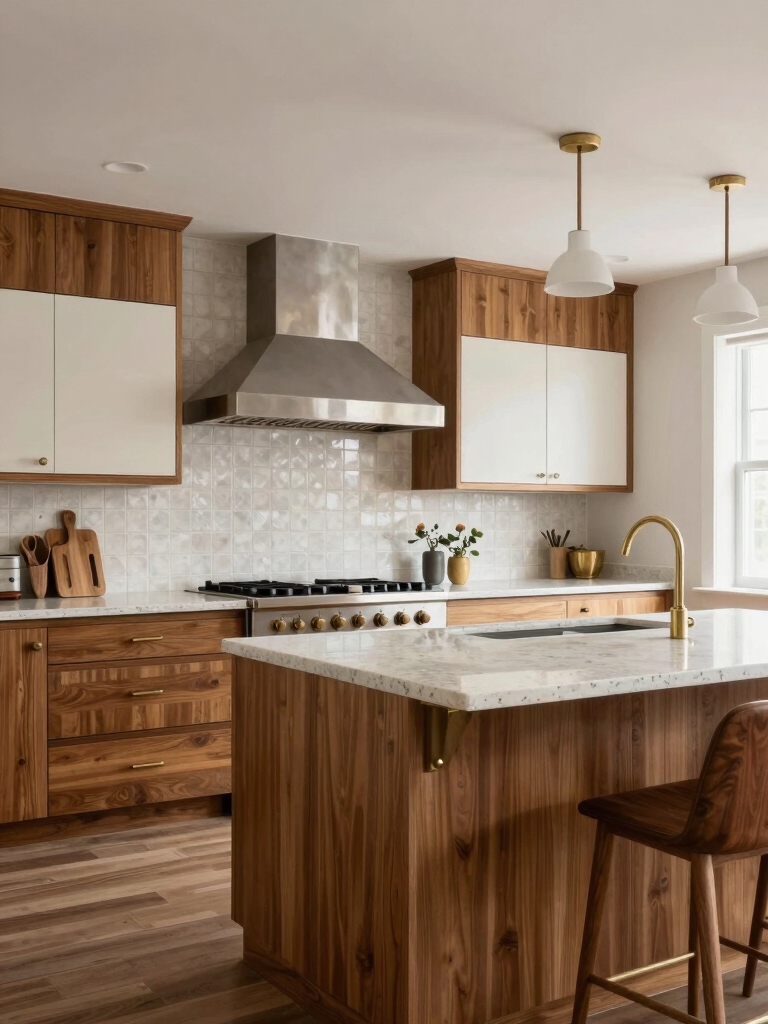 timeless mid century kitchen design